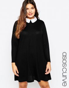 Asos Curve, knitted dress