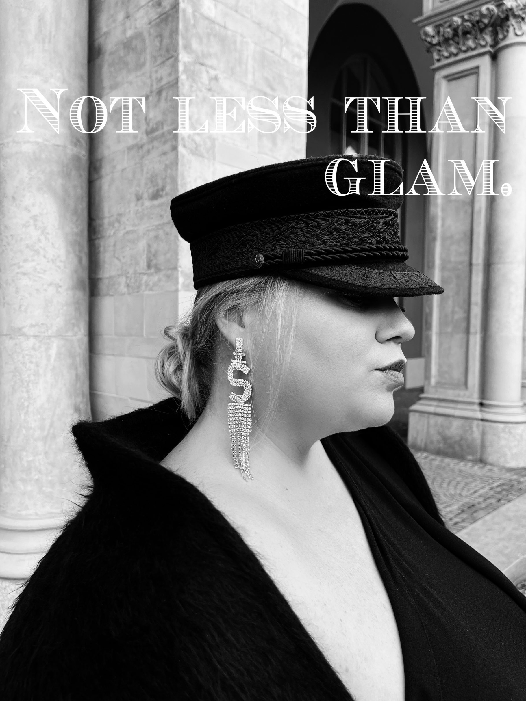 Not less than glam.